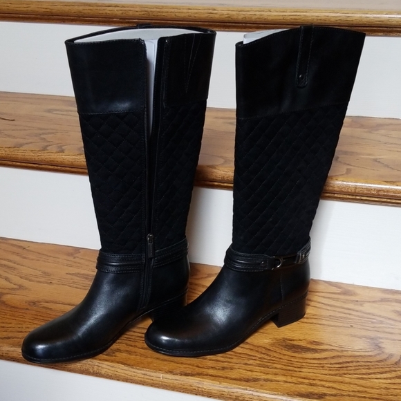 BANDOLINO BOOTS Size 8 M BLK/BLK LE BOOTS. - Picture 7 of 8